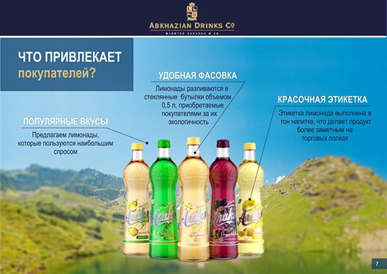 Презентация компании «Напитки Абхазии и К» слайд 5