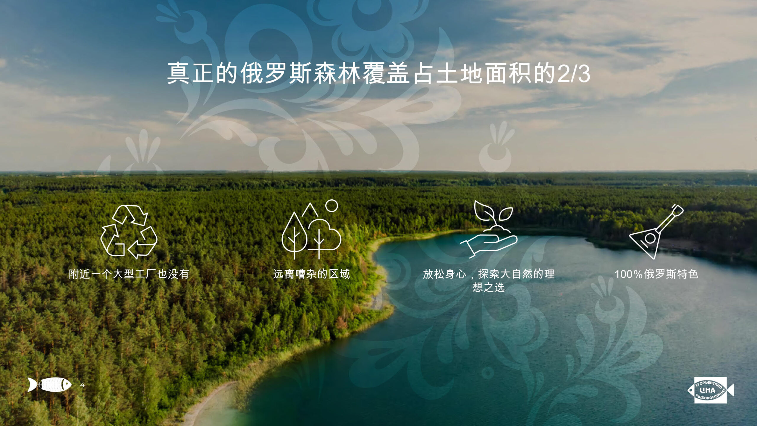 Презентация услуг «Егорьевского рыбкомбината «ЦНА» на китайском языке слайд 3